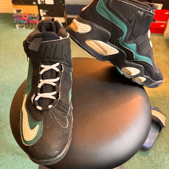 Nike - Air Griffey Max - Black/Multi-Color-Fresh Water - Size 8.5 - Picture 3 of 9